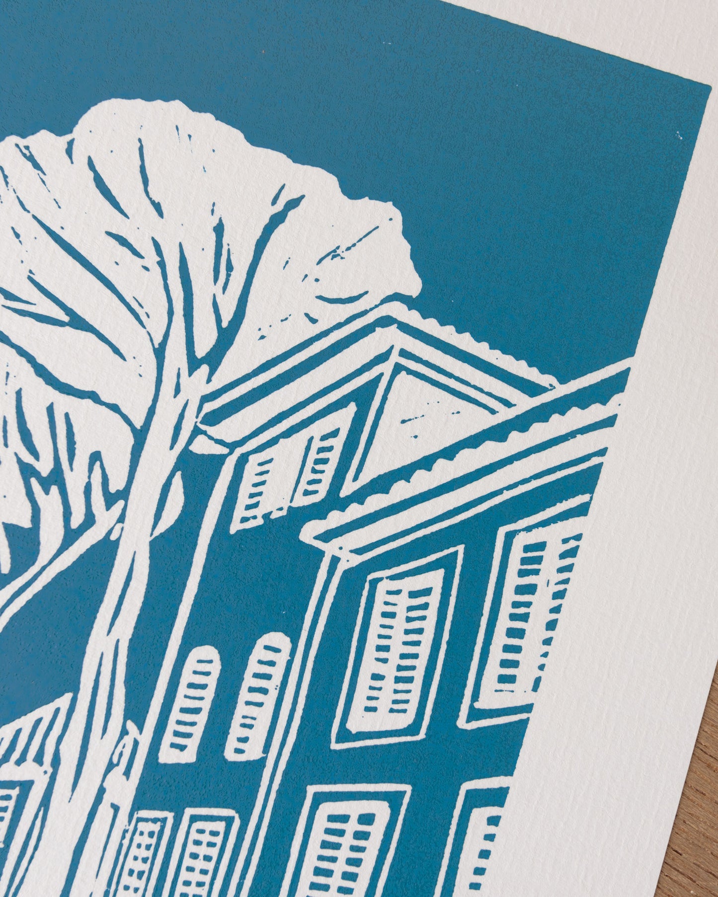 Garbatella - Original Linoprint