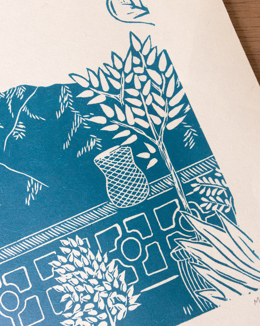 Kam Tin - Original Linoprint