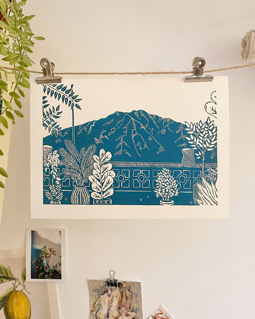 Kam Tin - Original Linoprint