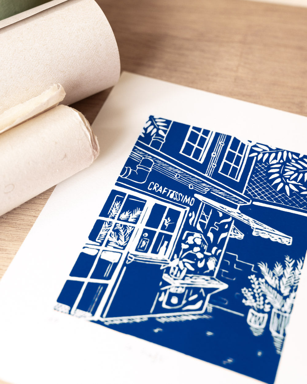 Le Crafti - Original Linoprint