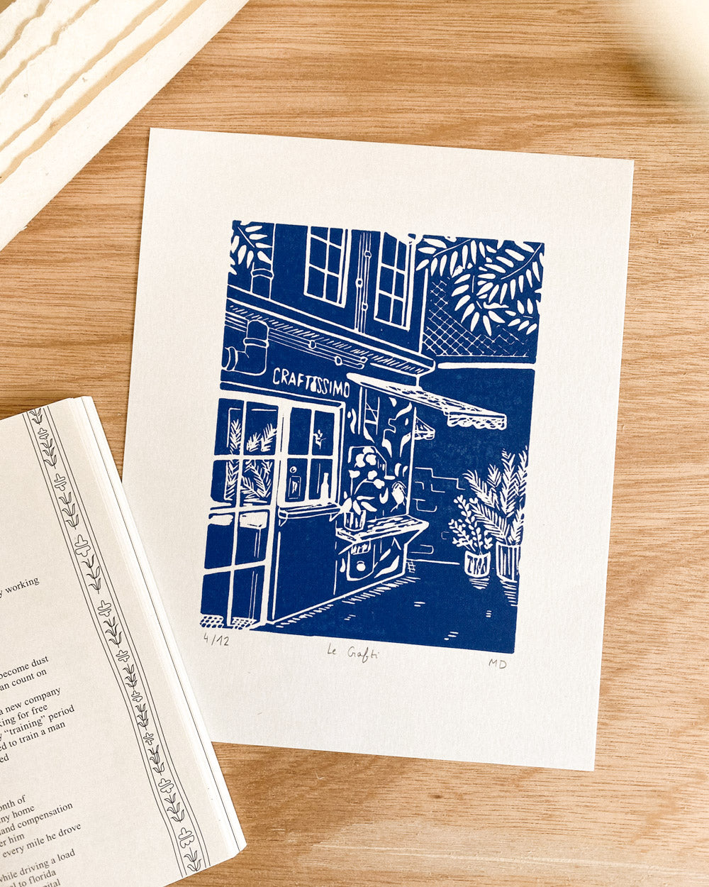 Le Crafti - Original Linoprint