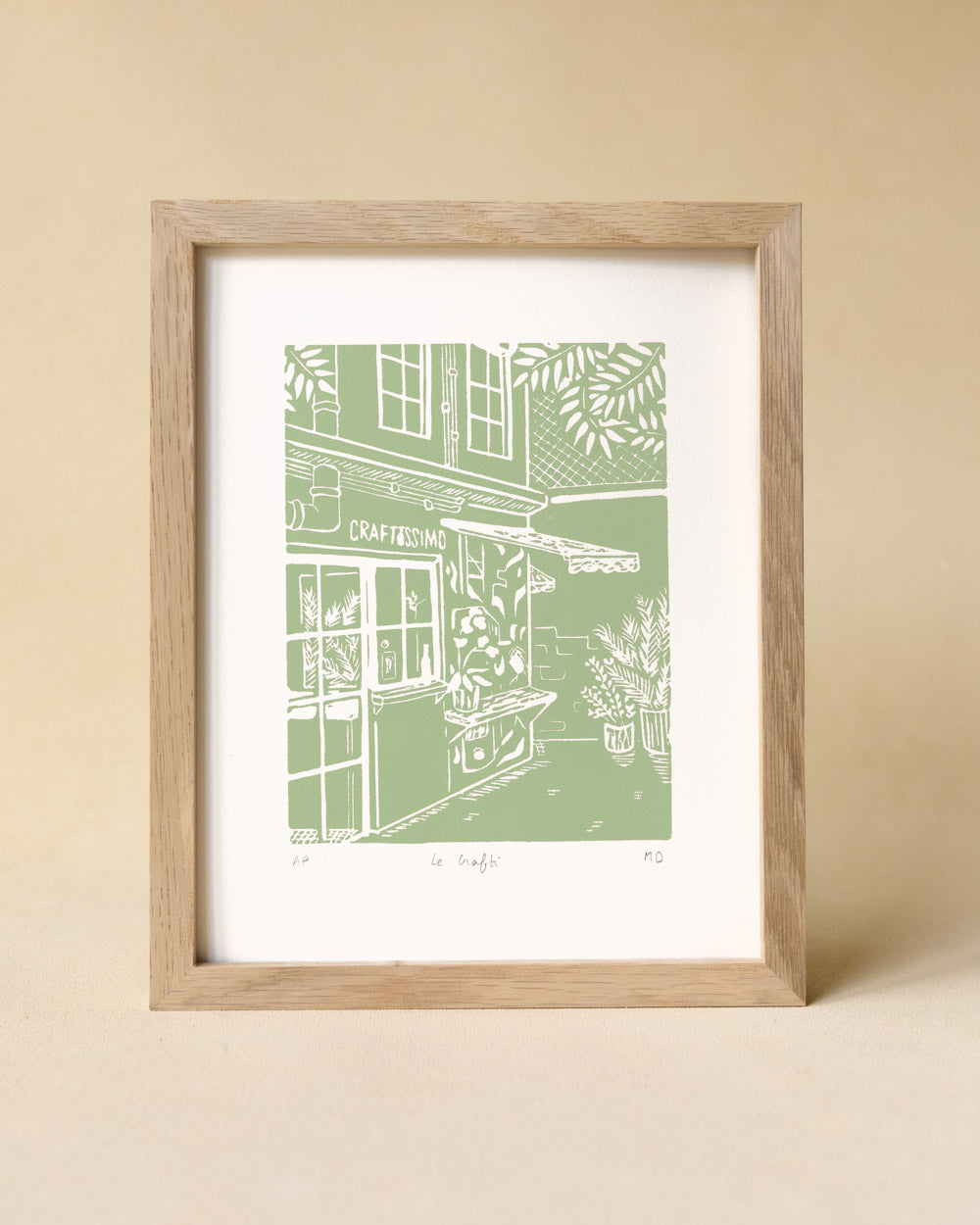 Le Crafti - Original Linoprint