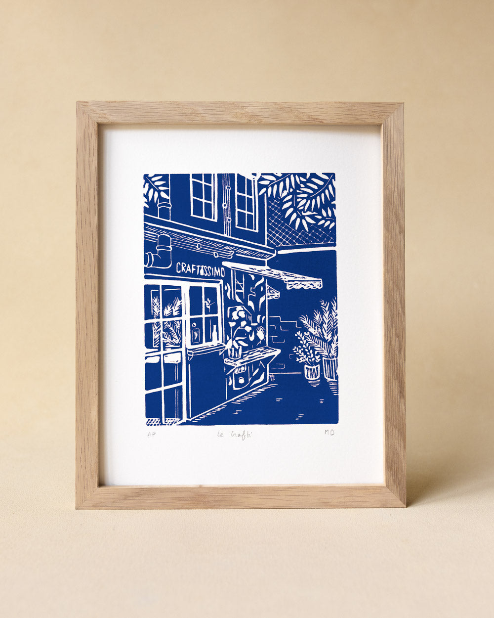 Le Crafti - Original Linoprint