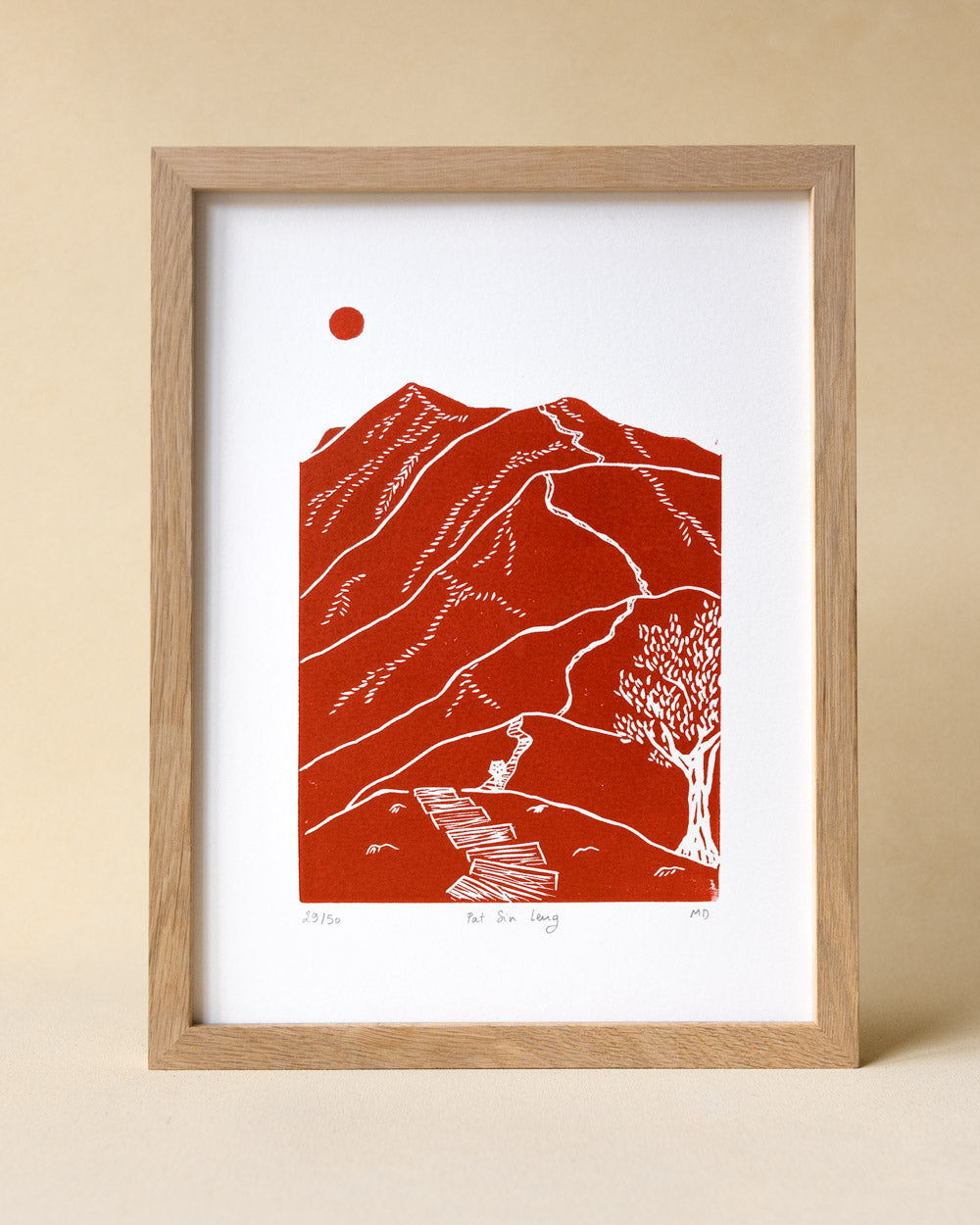 Pat Sin Leng - Original Linoprint