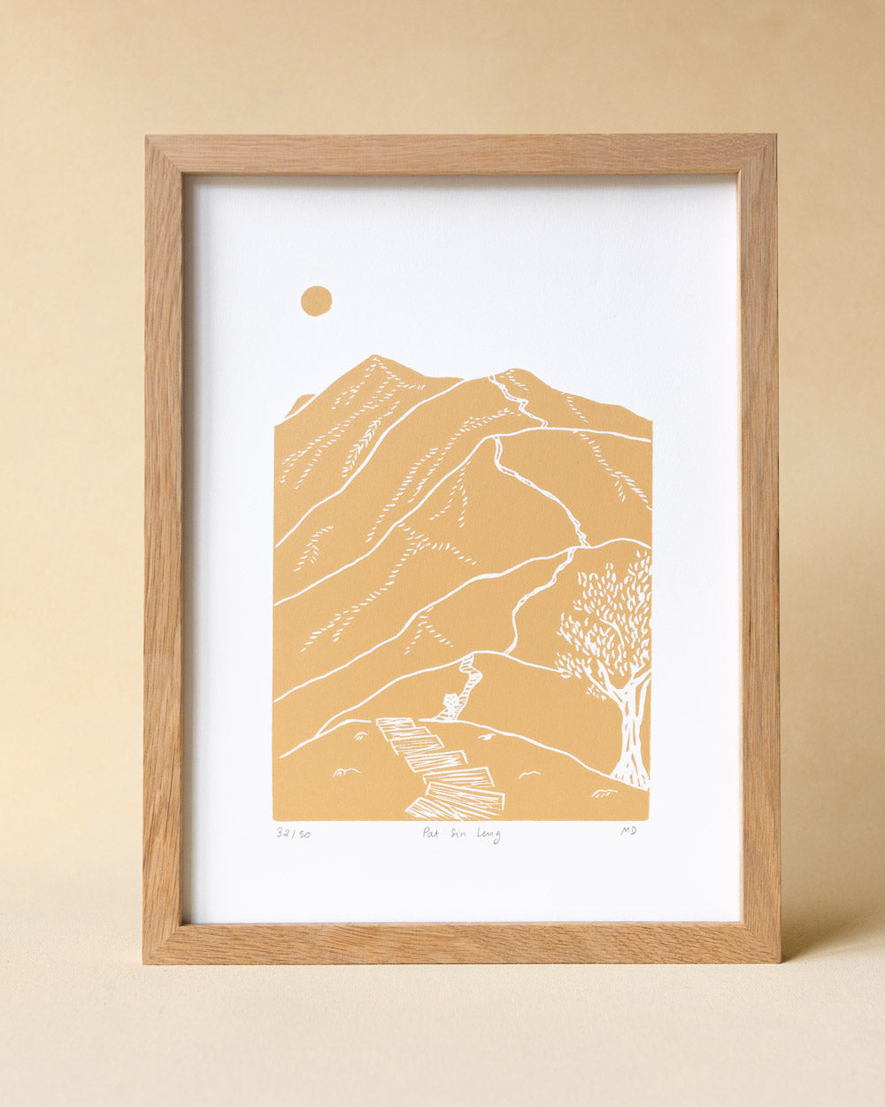 Pat Sin Leng - Original Linoprint