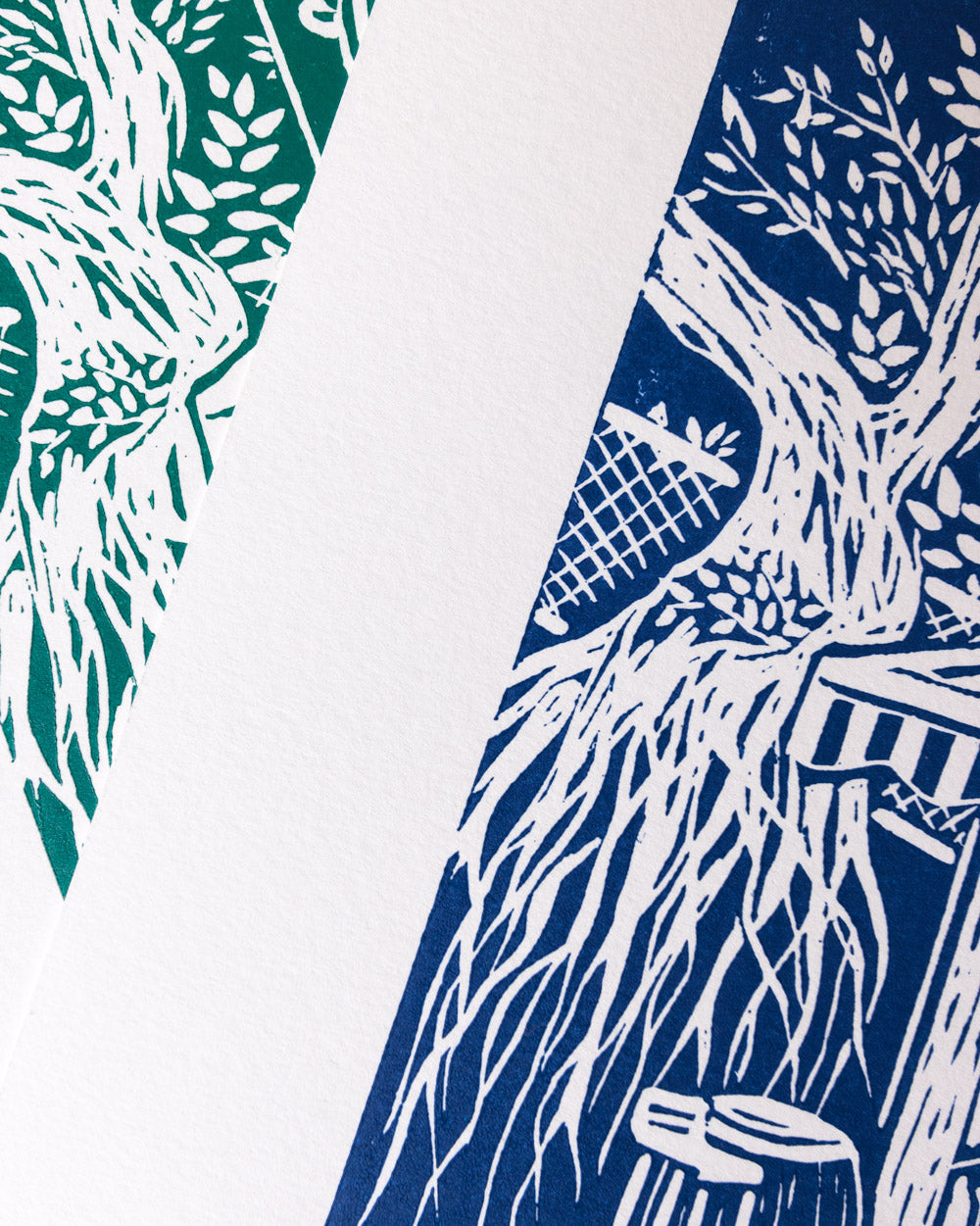 Reserva Iberica - Original Linoprint