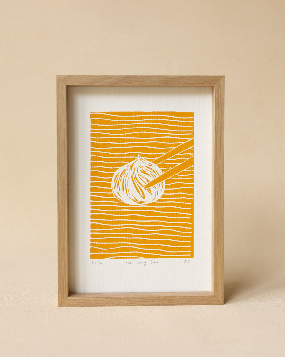 Xiao Long Bao - Original Linoprint