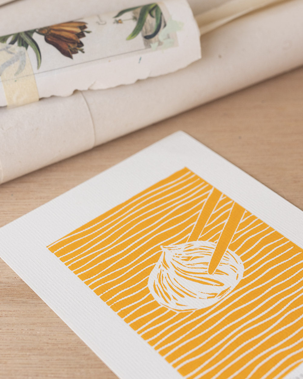 Xiao Long Bao - Original Linoprint