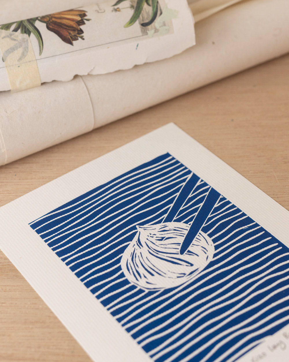 Xiao Long Bao - Original Linoprint