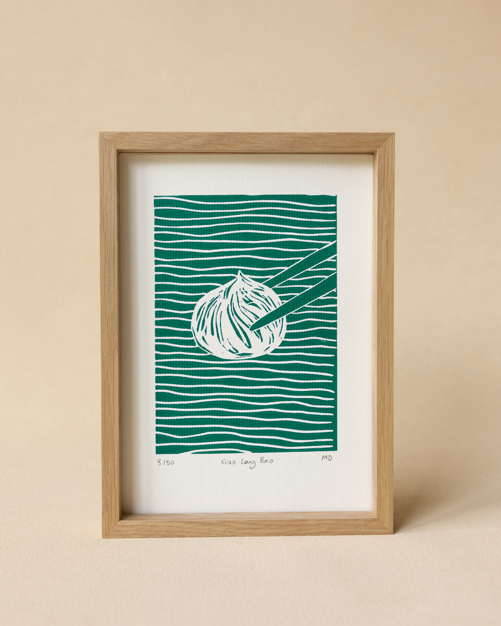Xiao Long Bao - Original Linoprint