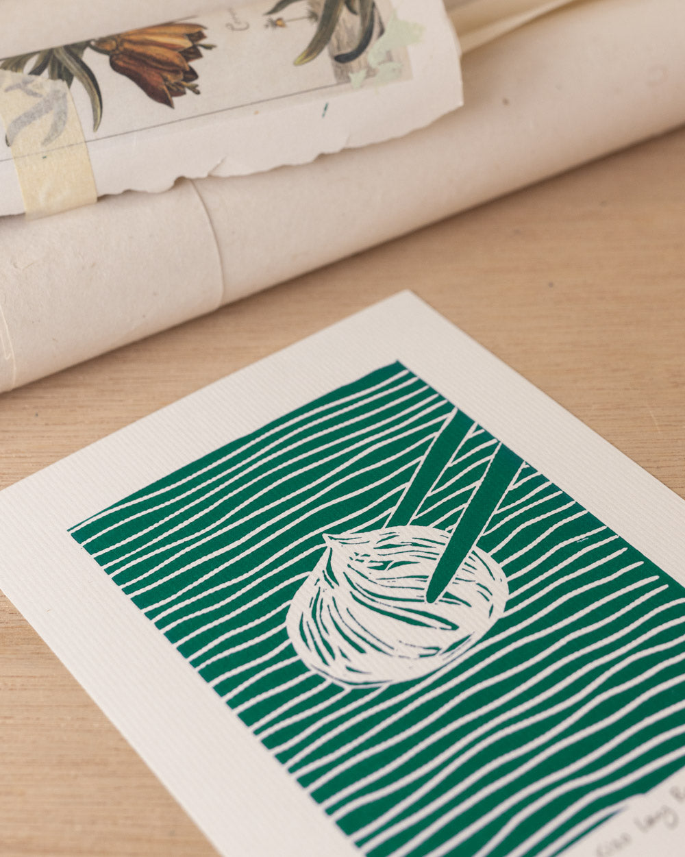 Xiao Long Bao - Original Linoprint