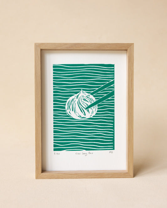 Xiao Long Bao - Original Linoprint