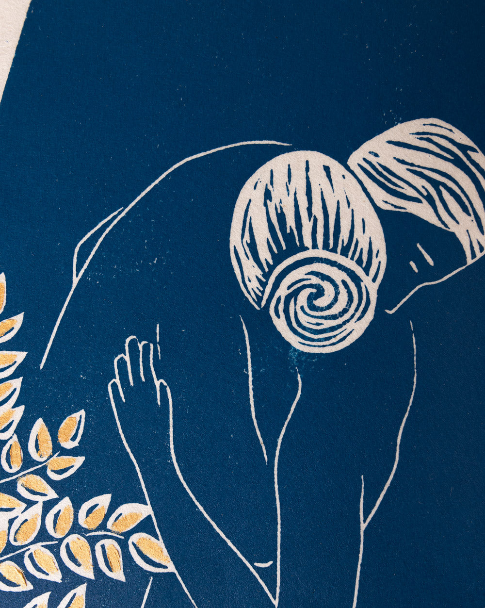 La Valse - Original Linoprint