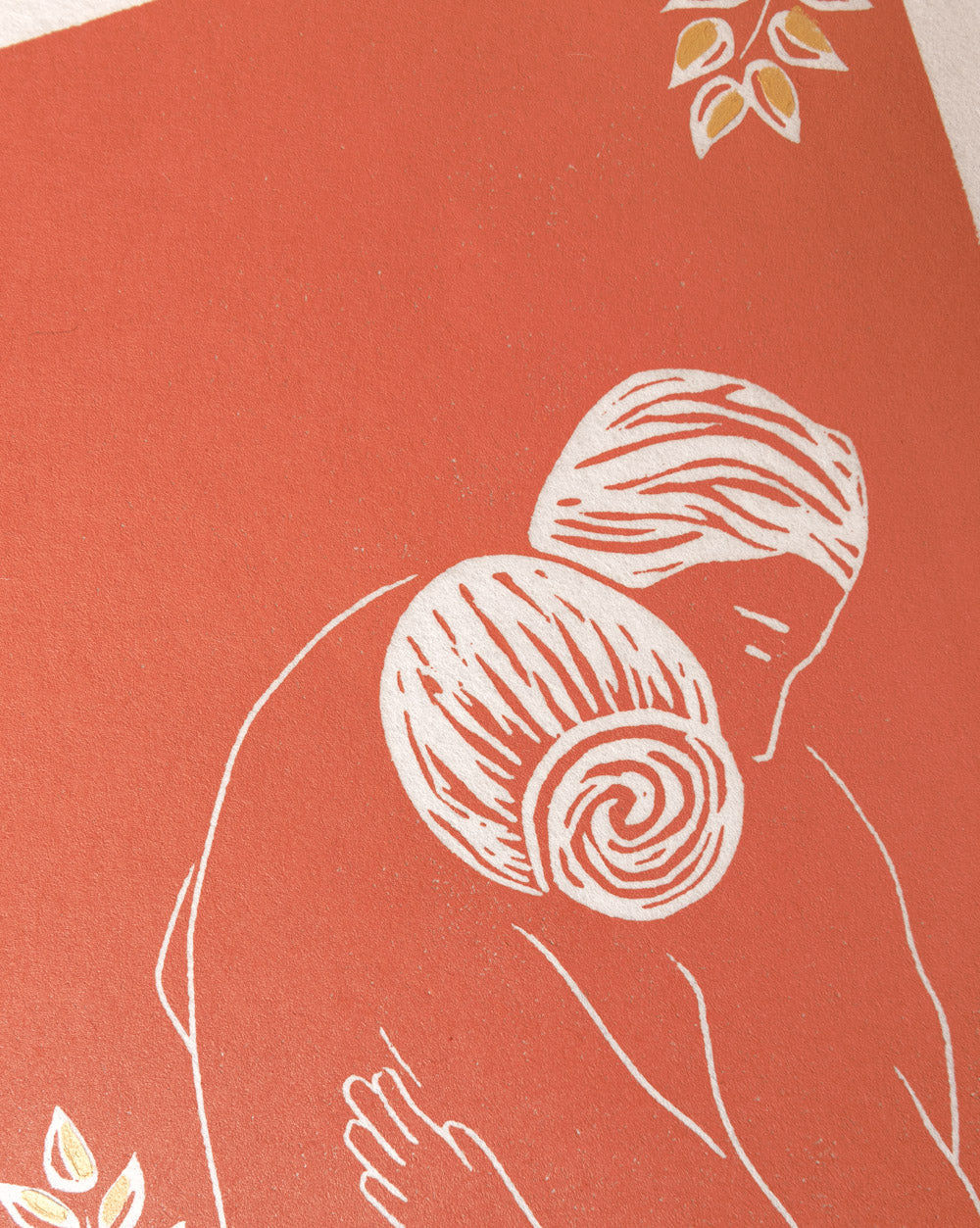 La Valse - Original Linoprint