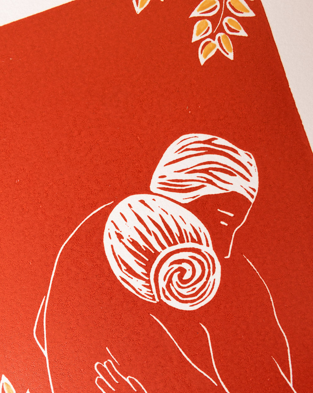 La Valse - Original Linoprint