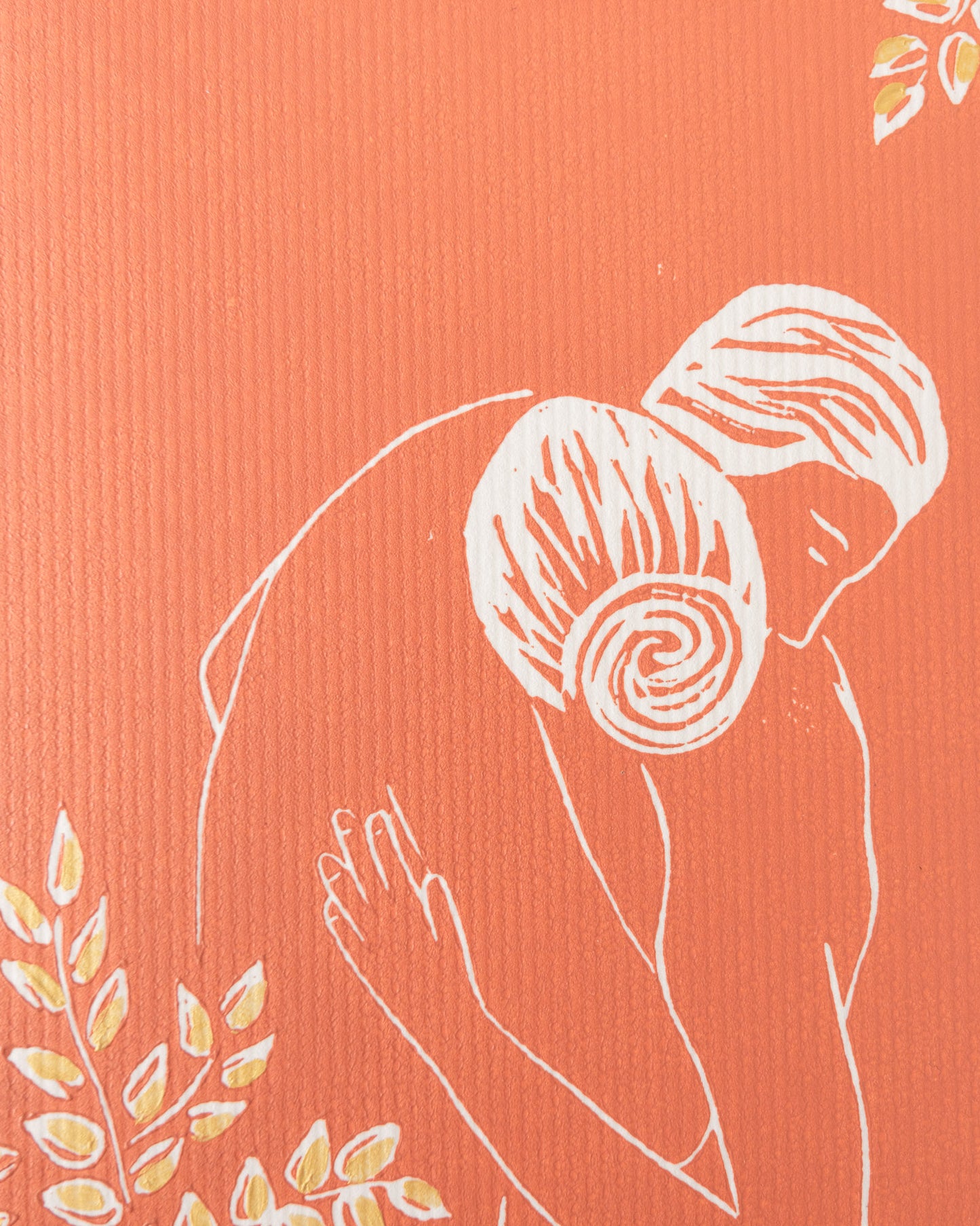 La Valse Small - Original Linoprint