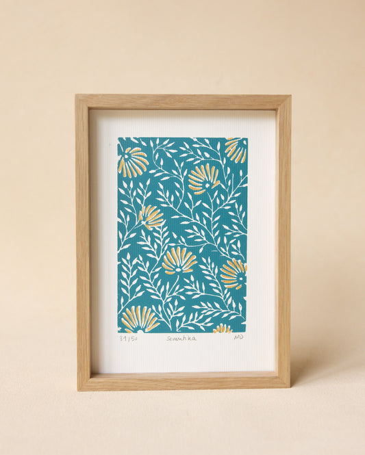 Sevantika - Original Linoprint