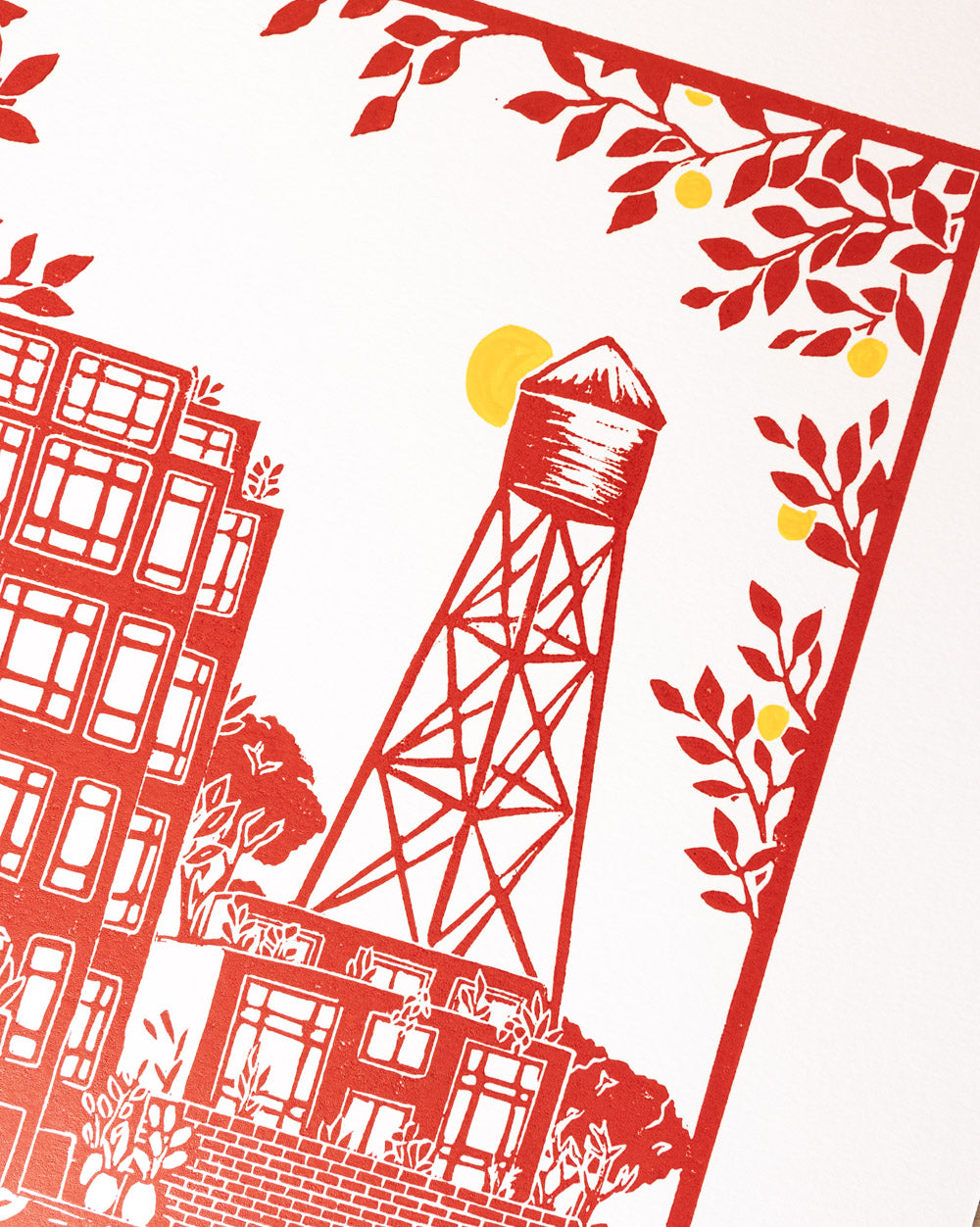 Greenpoint - Original Linoprint