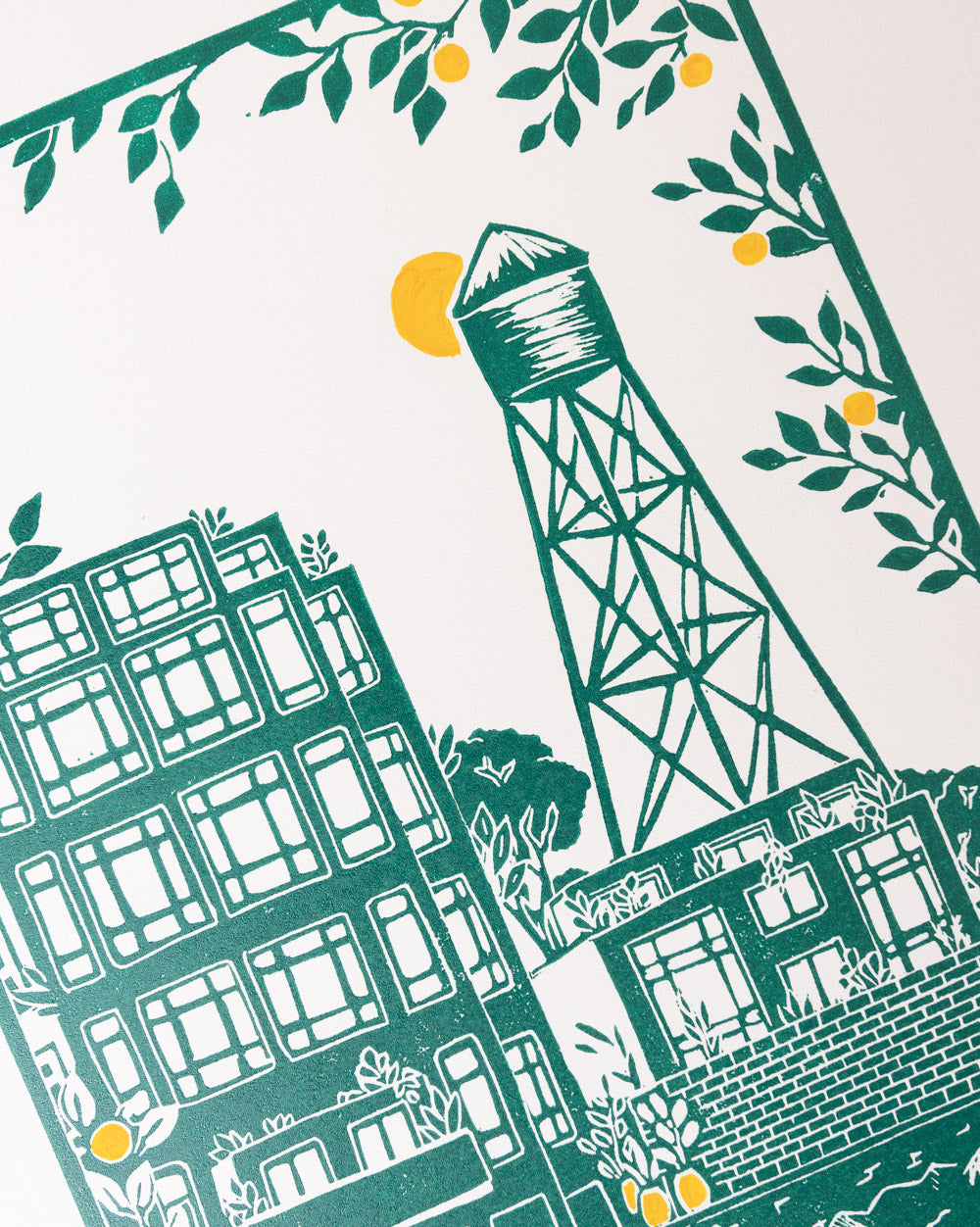 Greenpoint - Original Linoprint