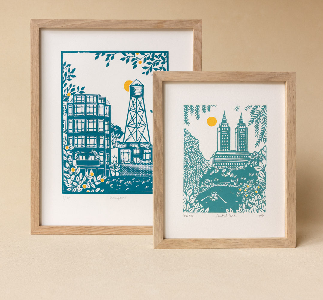 Greenpoint - Original Linoprint