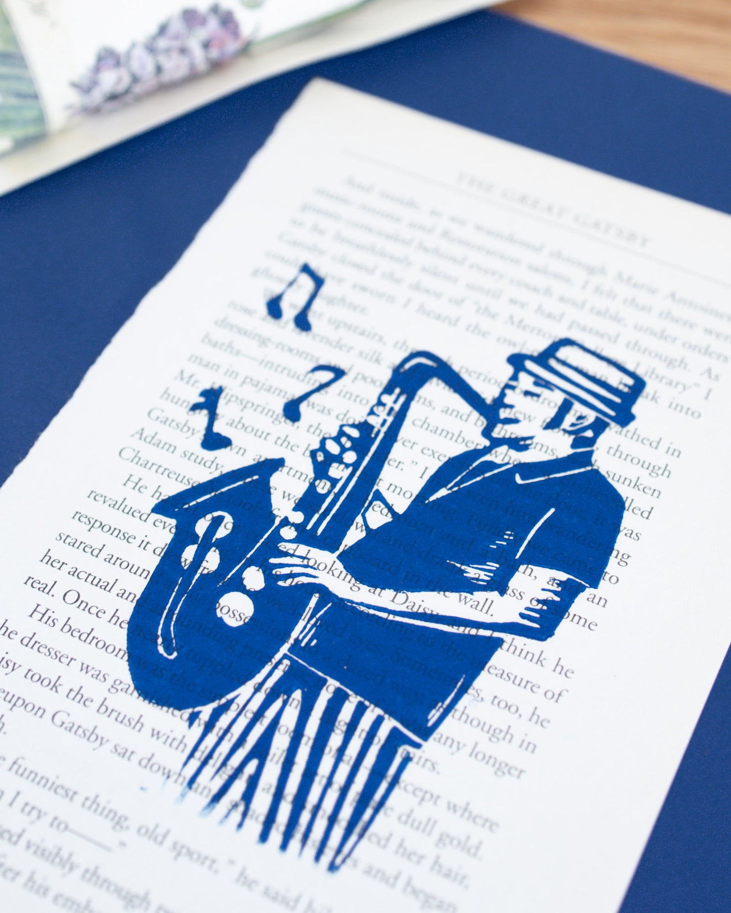 Jazz Night – Original Linoprint