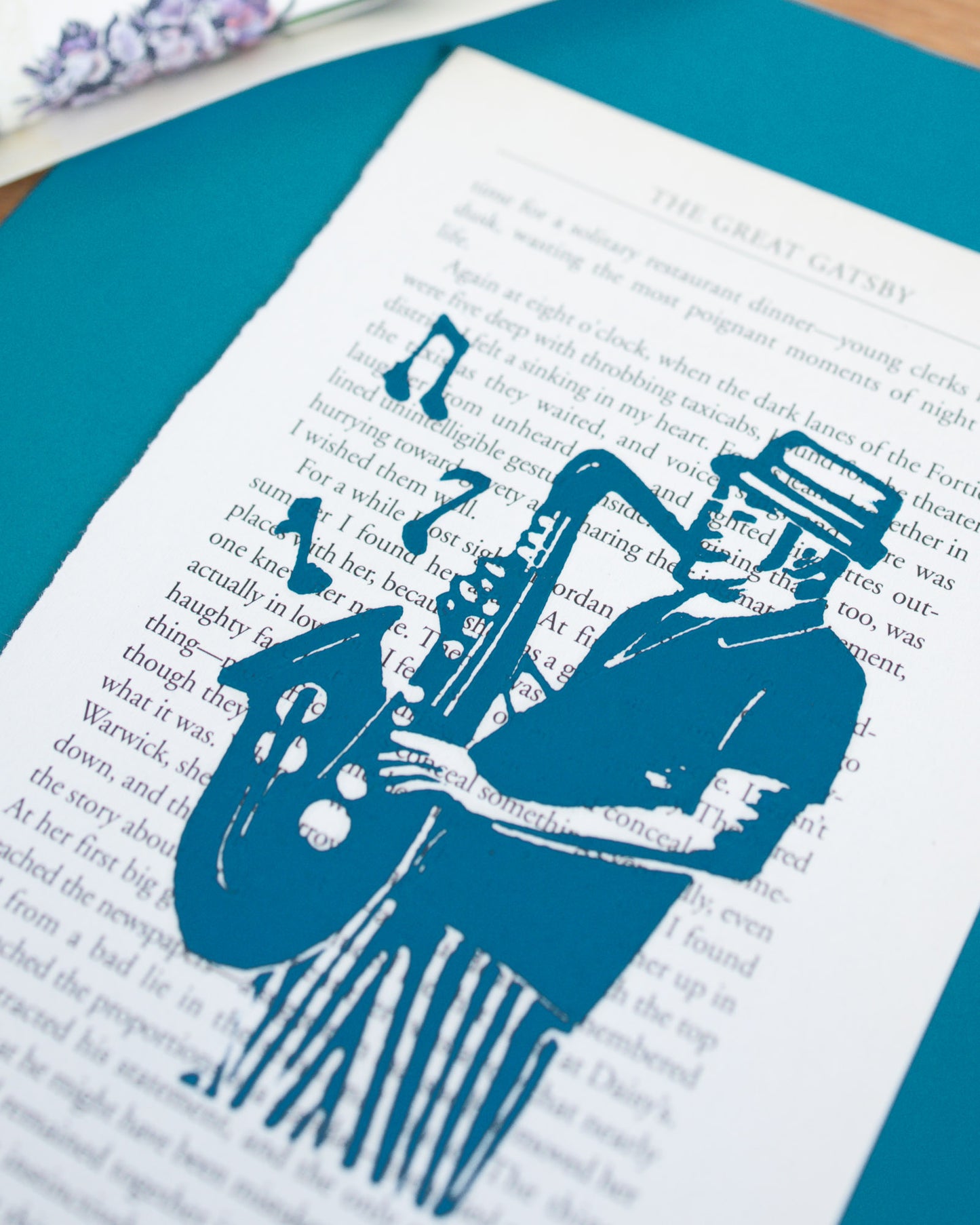 Jazz Night – Original Linoprint