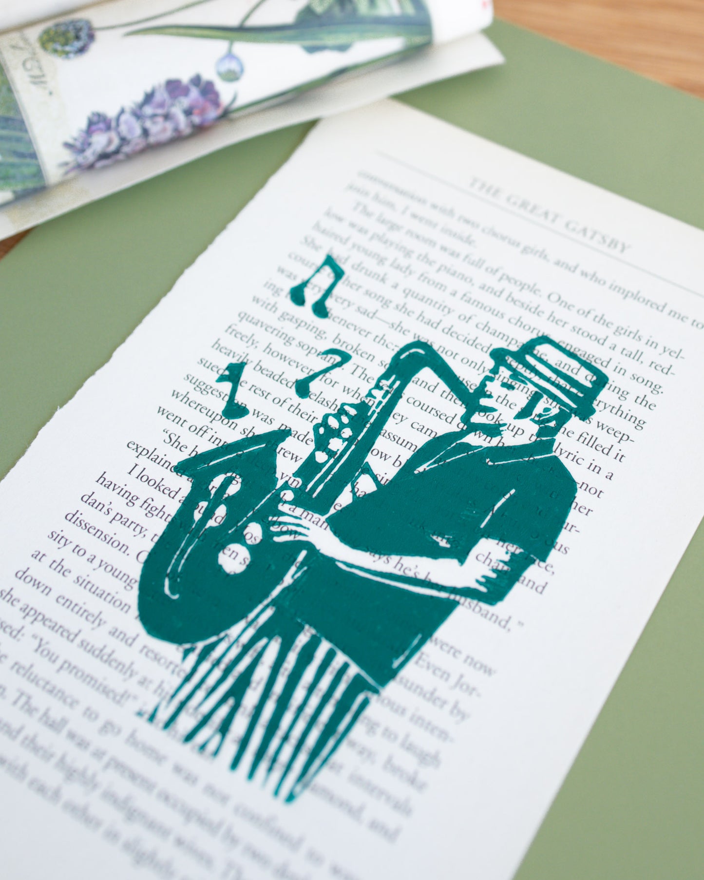 Jazz Night – Original Linoprint