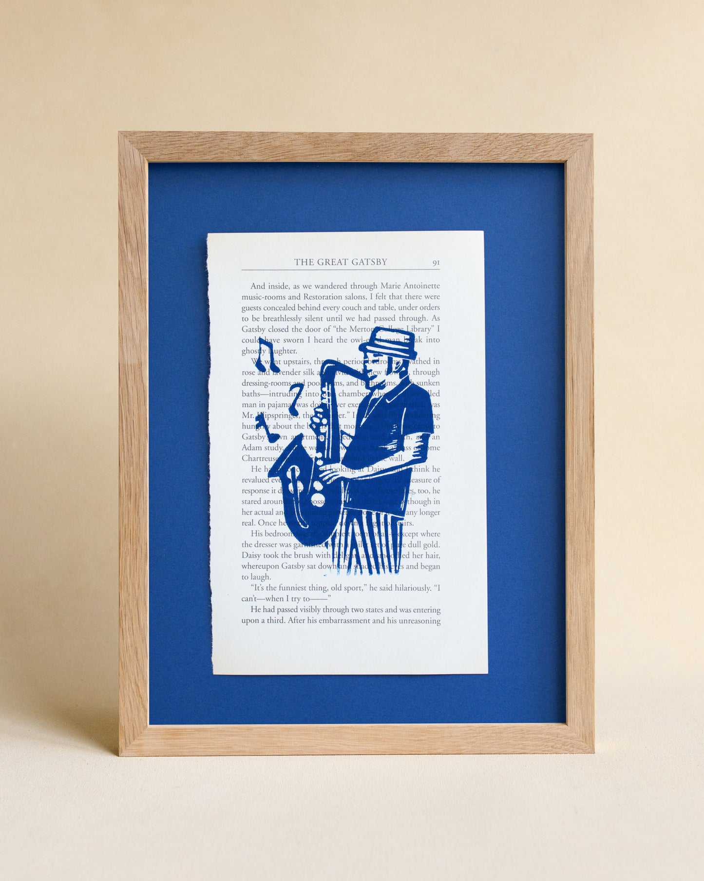 Jazz Night – Original Linoprint