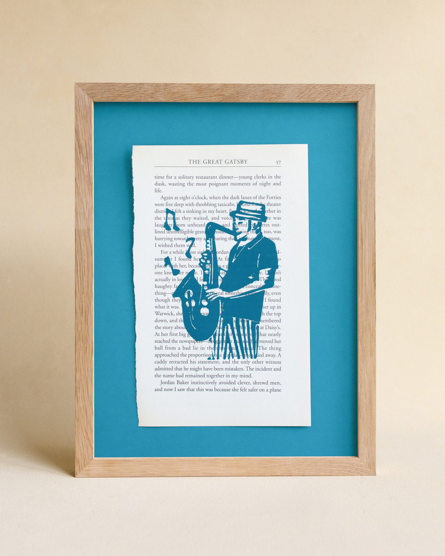 Jazz Night – Original Linoprint