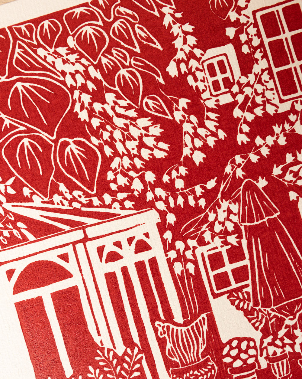 Thomery - Original Linoprint