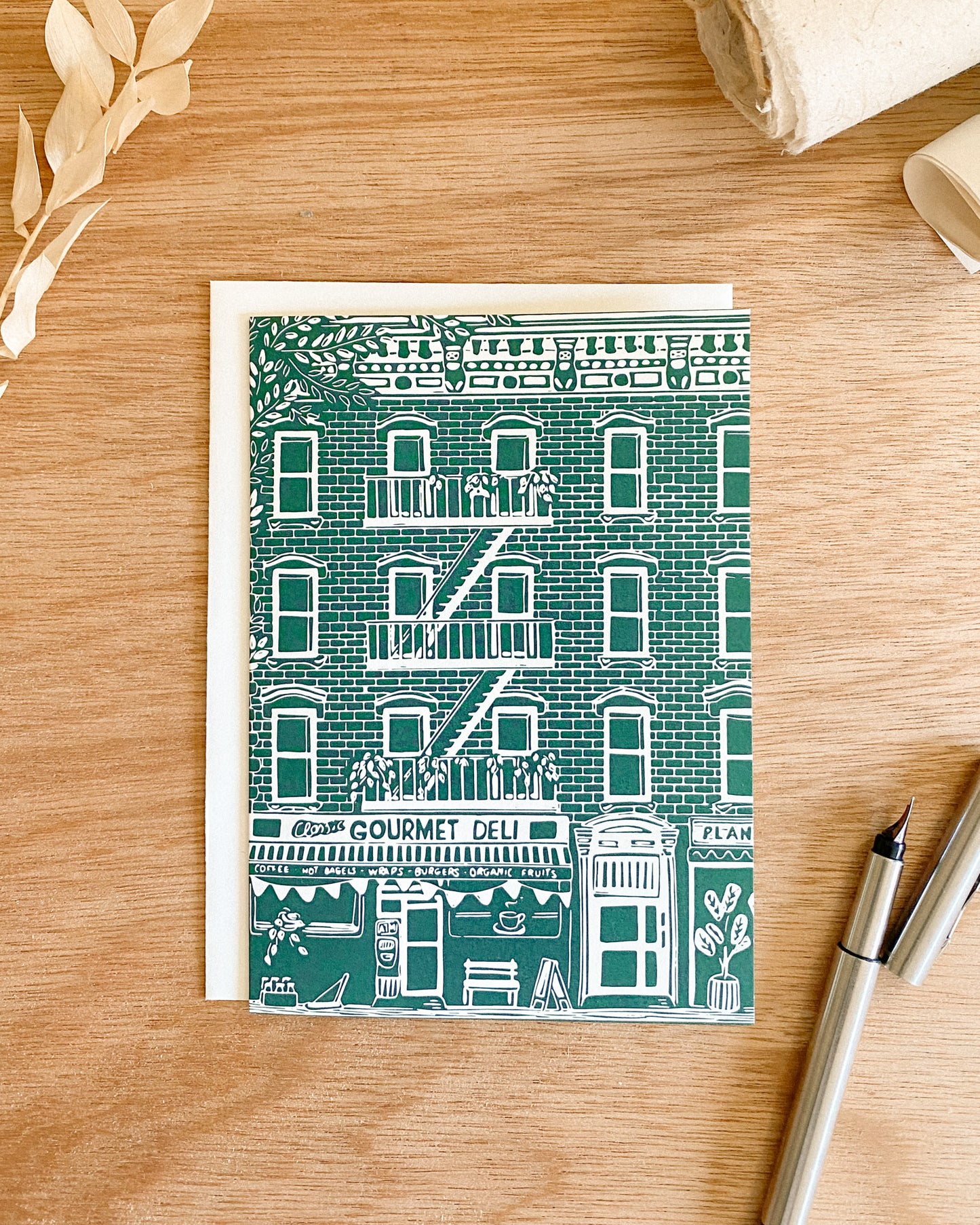 Gourmet Deli - Greeting Card