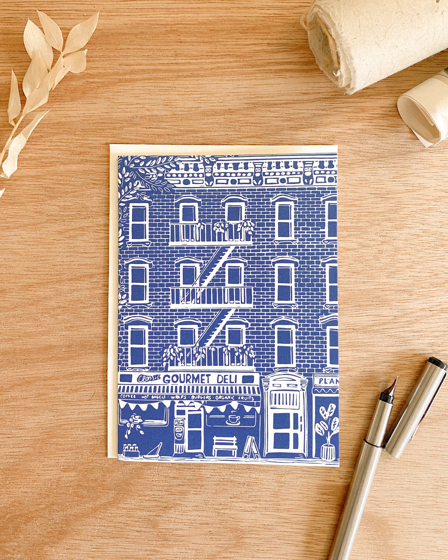 Gourmet Deli - Greeting Card