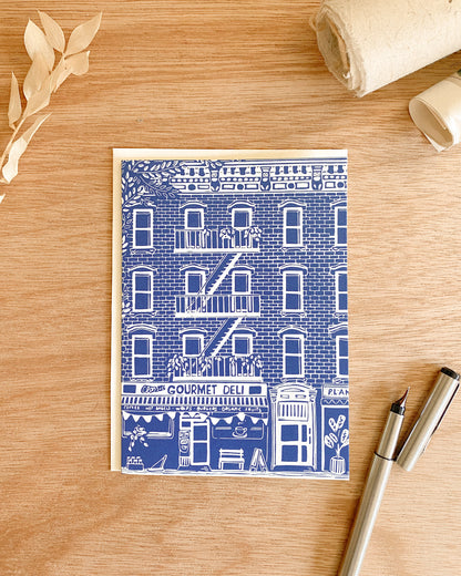 Gourmet Deli - Greeting Card