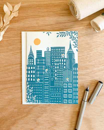 Manhattan - Greeting Card