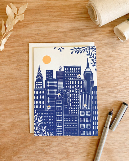 Manhattan - Greeting Card