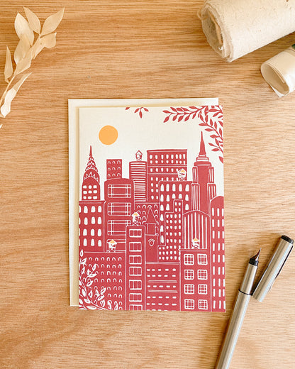 Manhattan - Greeting Card