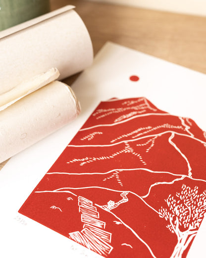 Pat Sin Leng - Original Linoprint