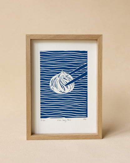 Xiao Long Bao - Original Linoprint