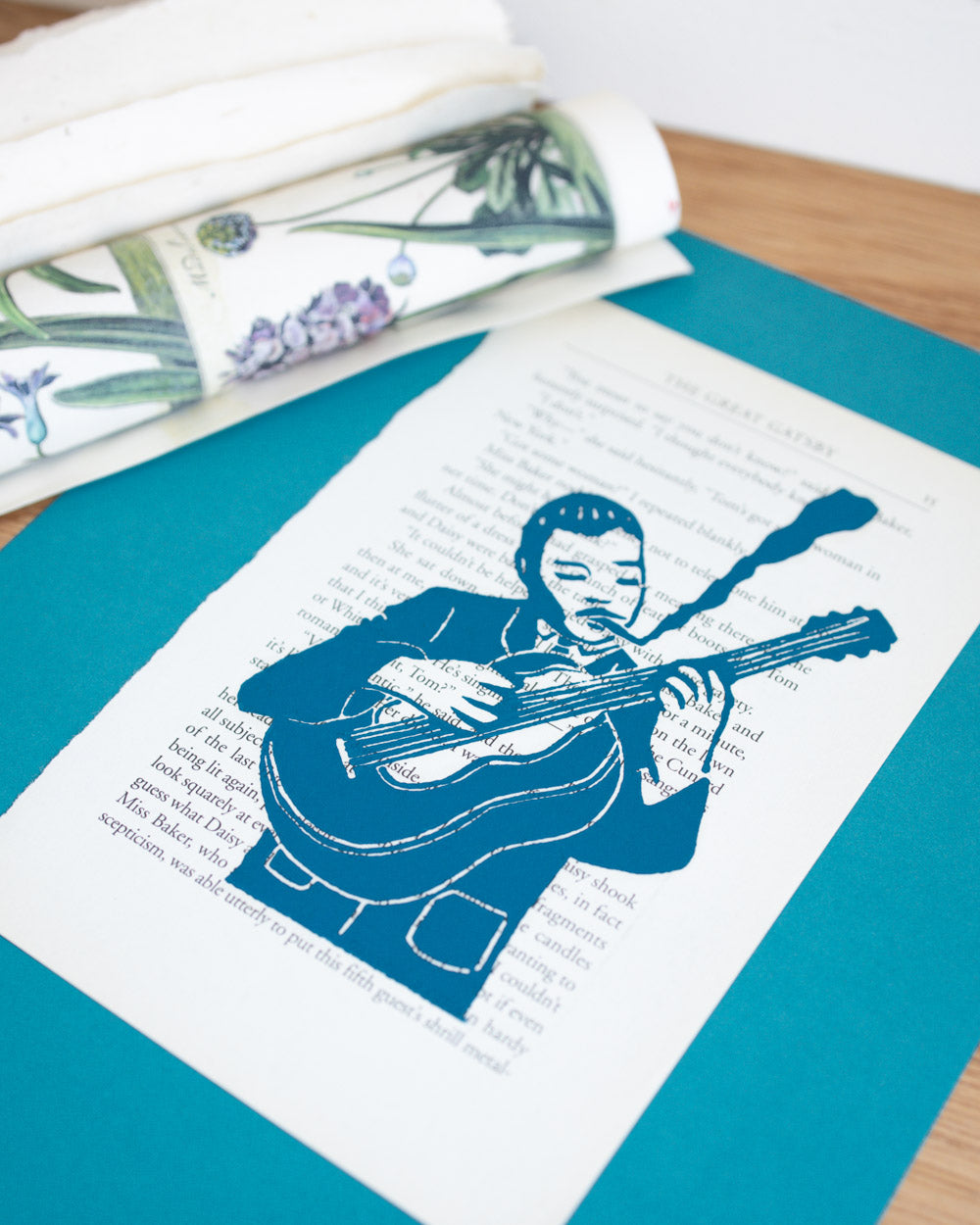 Django – Original Linoprint