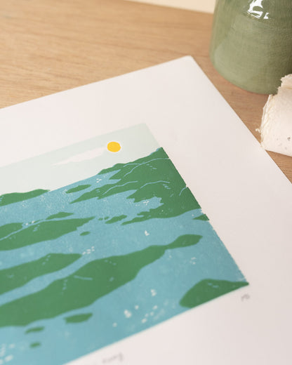 Sai Kung - Original Woodprint