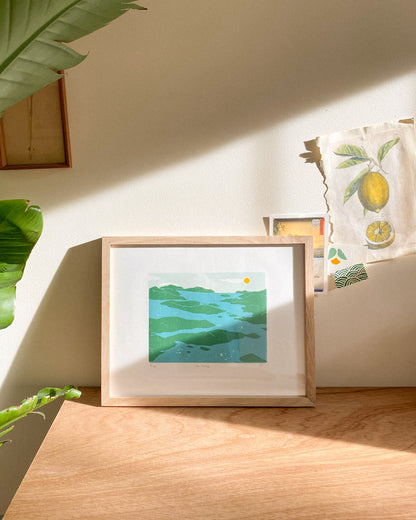 Sai Kung - Original Woodprint