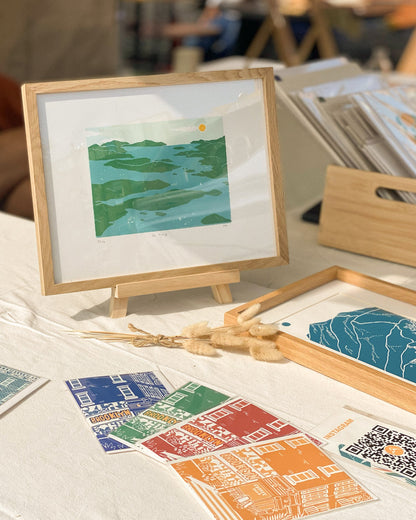 Sai Kung - Original Woodprint